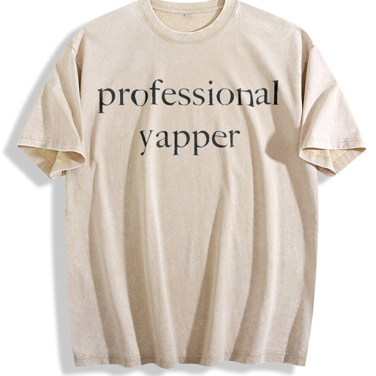 Professional Yapper Vintage Washed T-Shirt product image 1