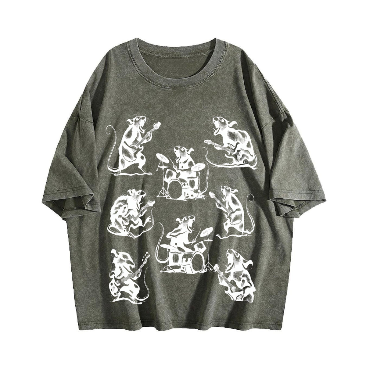 Rocker Rats 90s Vintage Washed T-Shirt product image 4