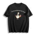 Outnumbered By Boys Goose Cotton T-Shirt product image 1
