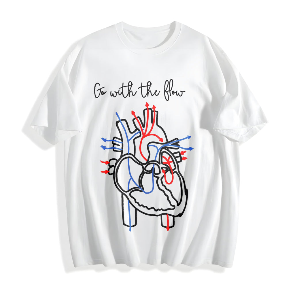 Summer : Simple Letter And Peace Heart One-piece Cotton product image 2