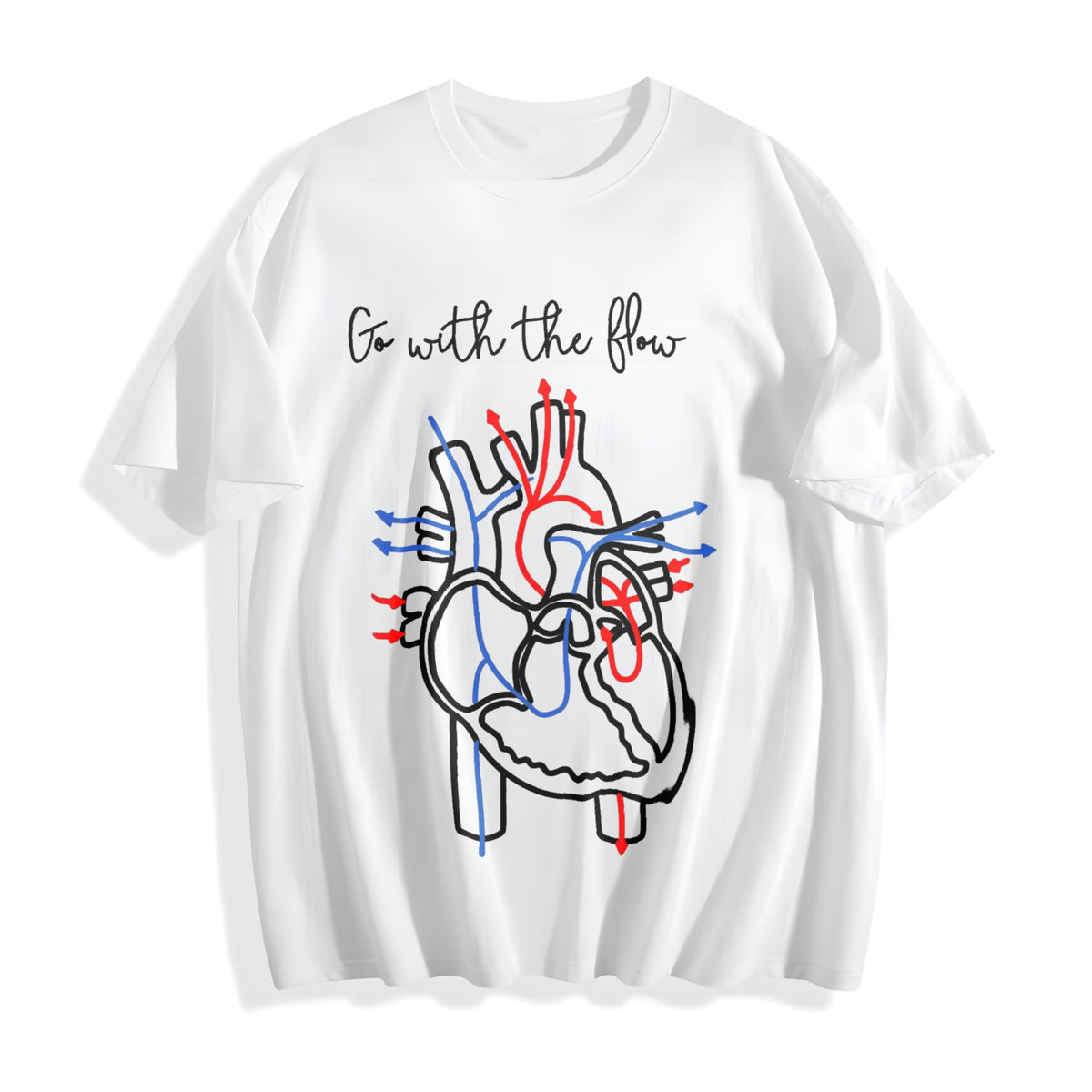 Summer : Simple Letter And Peace Heart One-piece Cotton product image 2
