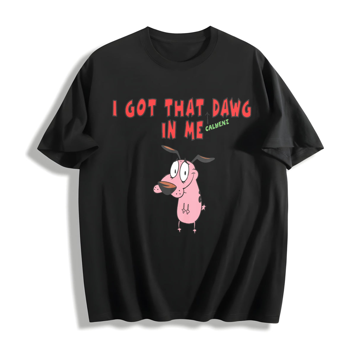 I Got That Dawg In Me Womensweater Cotton T-Shirt product image 1