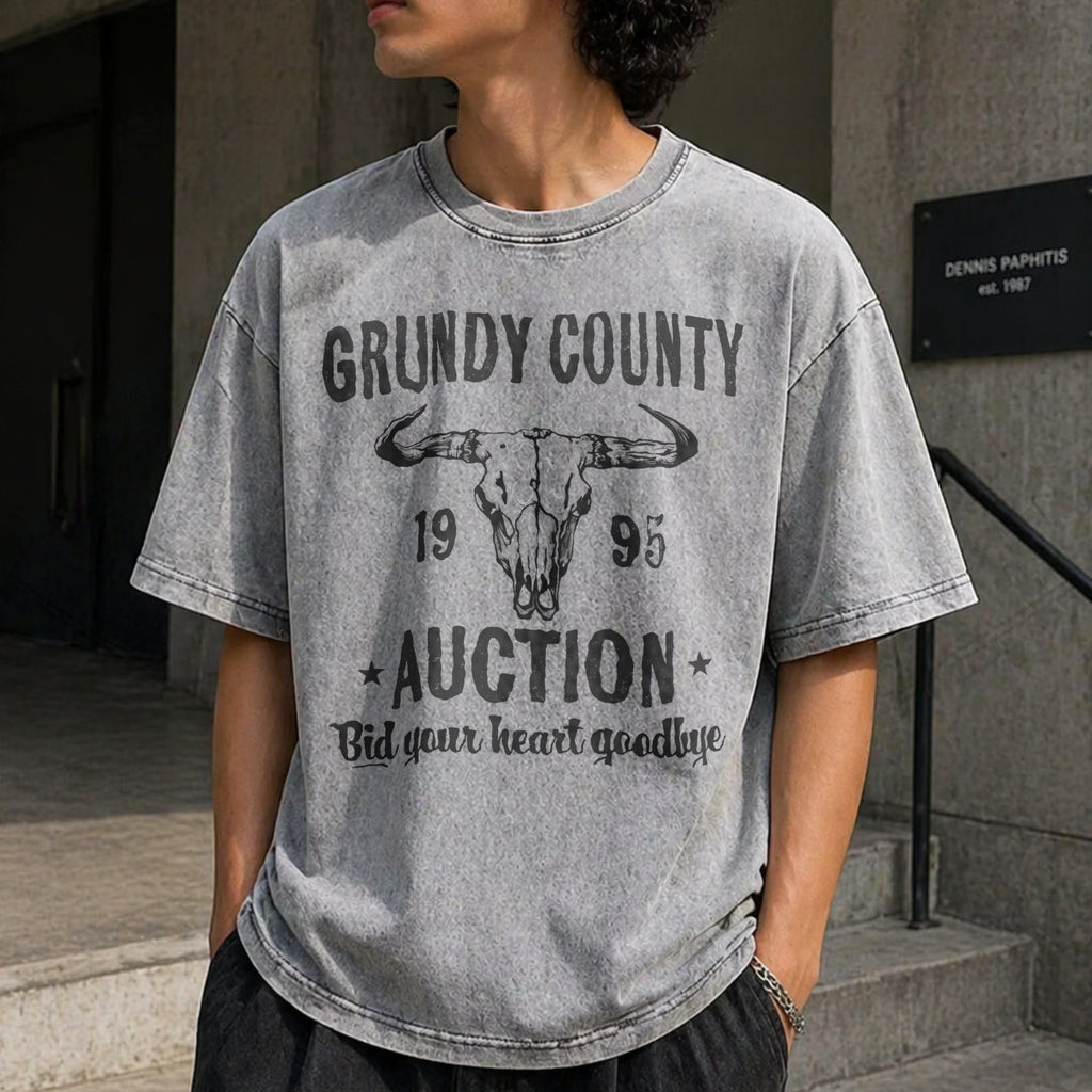 Grundy County Auction Inspired Concert Vintage Washed product image 5