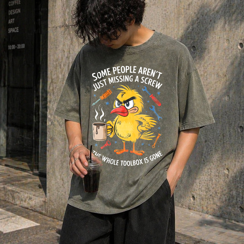 Some People Aren't Just Missing A Screw Vintage Washed product image 4