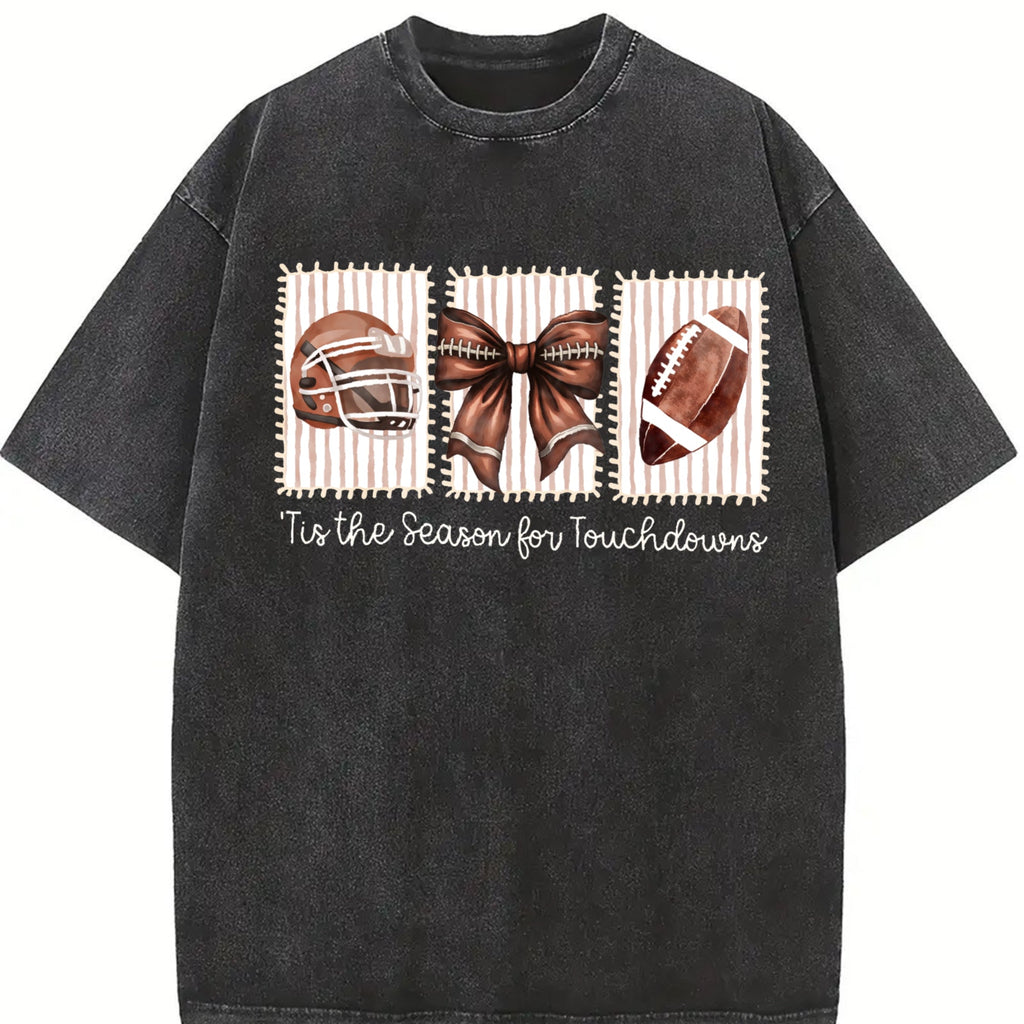 Football Vintage Washed T-Shirt product image 2