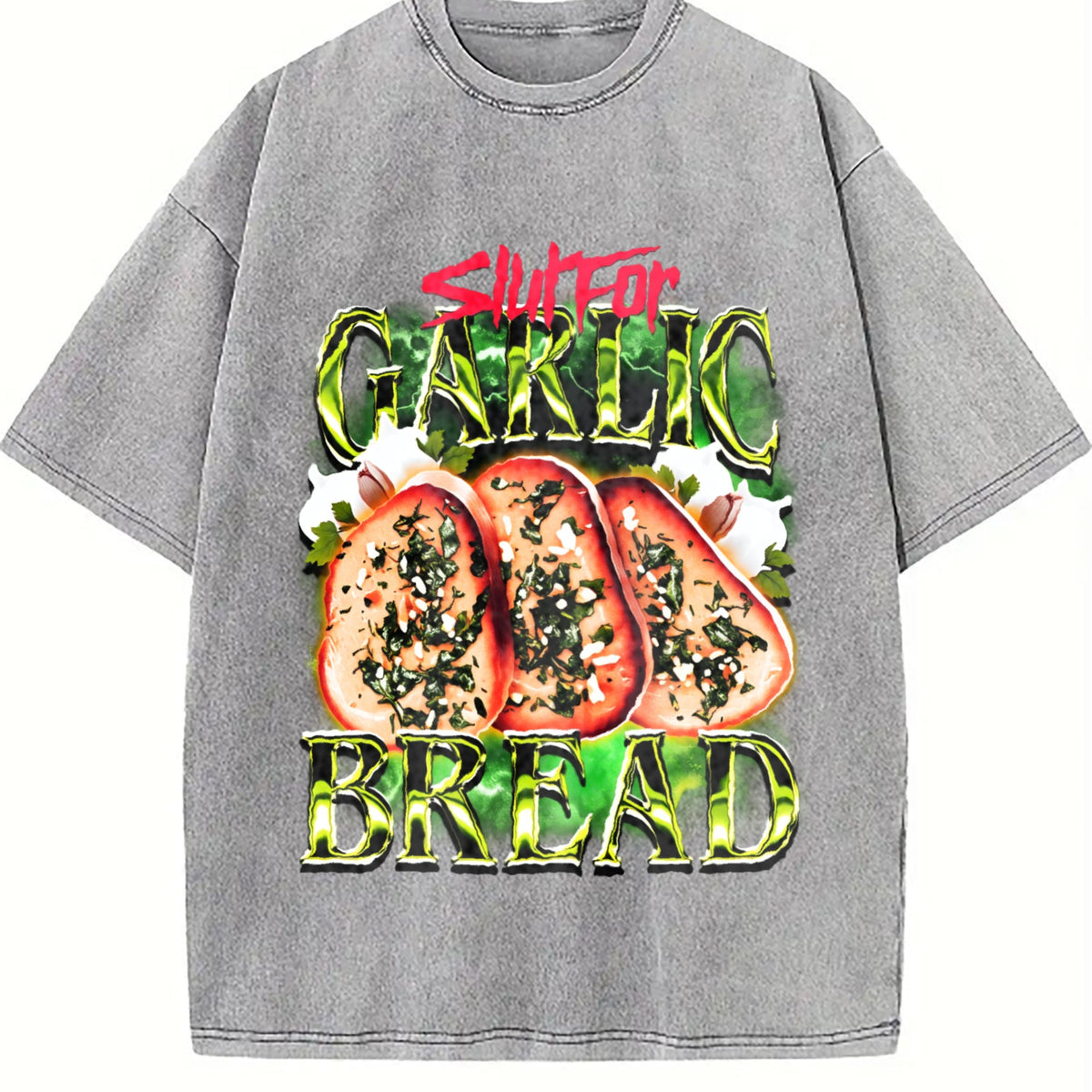 Garlic Bread Vintage Washed T-Shirt product image 5