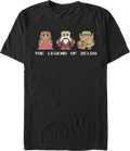 8-Bit Legend of Zelda Characters Nintendo T-Shirt product image 1