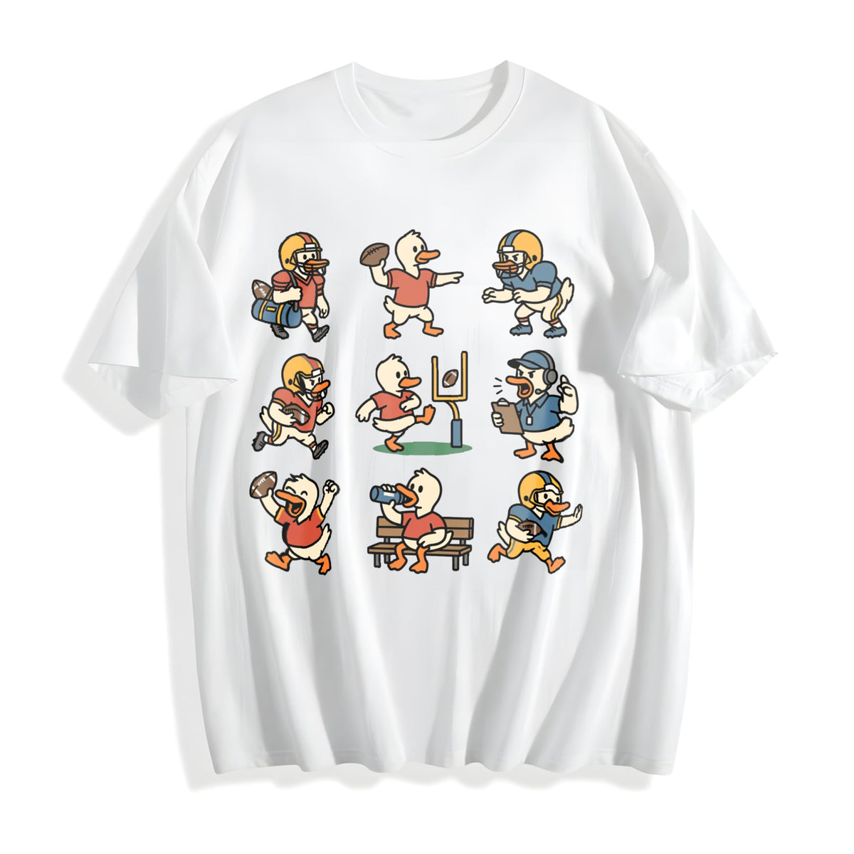 Silly Goose Football Cotton T-Shirt product image 2
