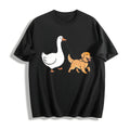 Golden Retriever Goose And Dogs Funny Mom Silly Cotton product image 1