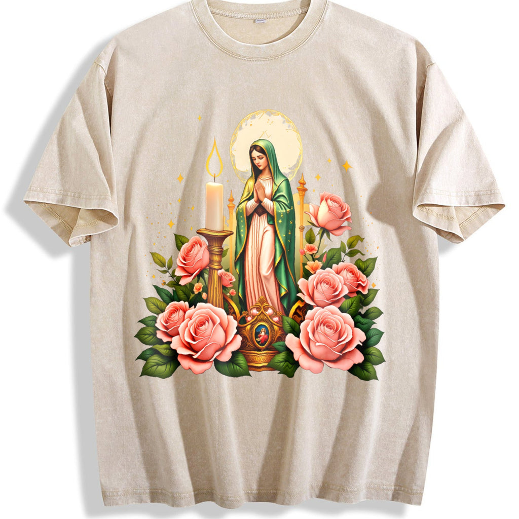 Mexican-inspired - Our Lady Of Guadalupe & Pink Roses product image 1