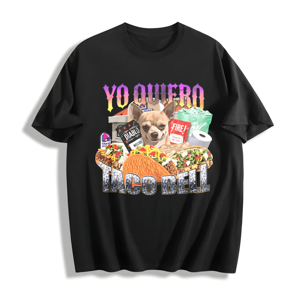 Yo Quiero Taco Bell T-shirt 90s Bootleg Rap - Funny Movie product image 1