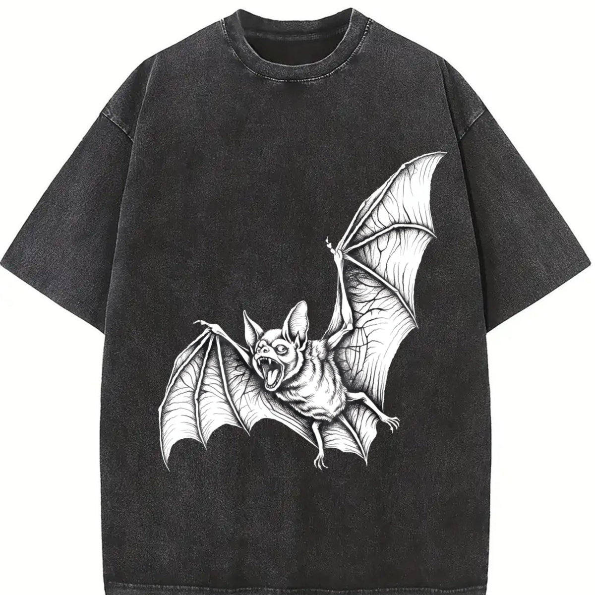 Bat 90s Vintage Washed T-Shirt product image 2
