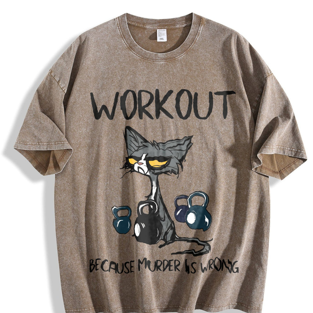 Summer - Animal Workout Fitness Suspended Pot Cat Vintage product image 3
