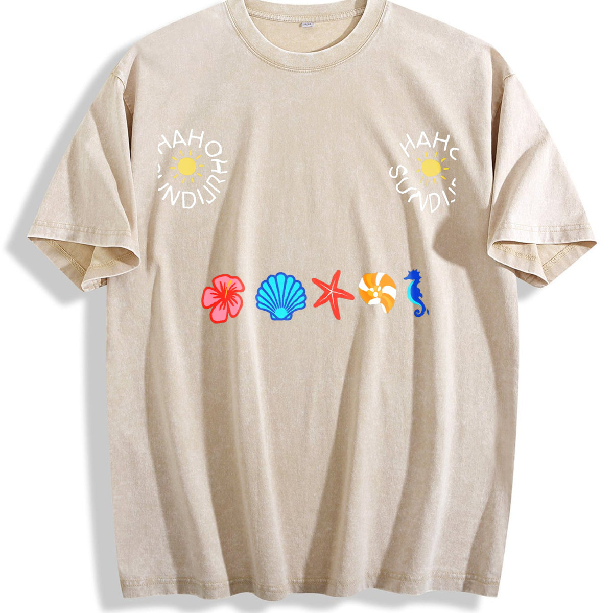Coastal Icons Vintage Washed T-Shirt product image 1