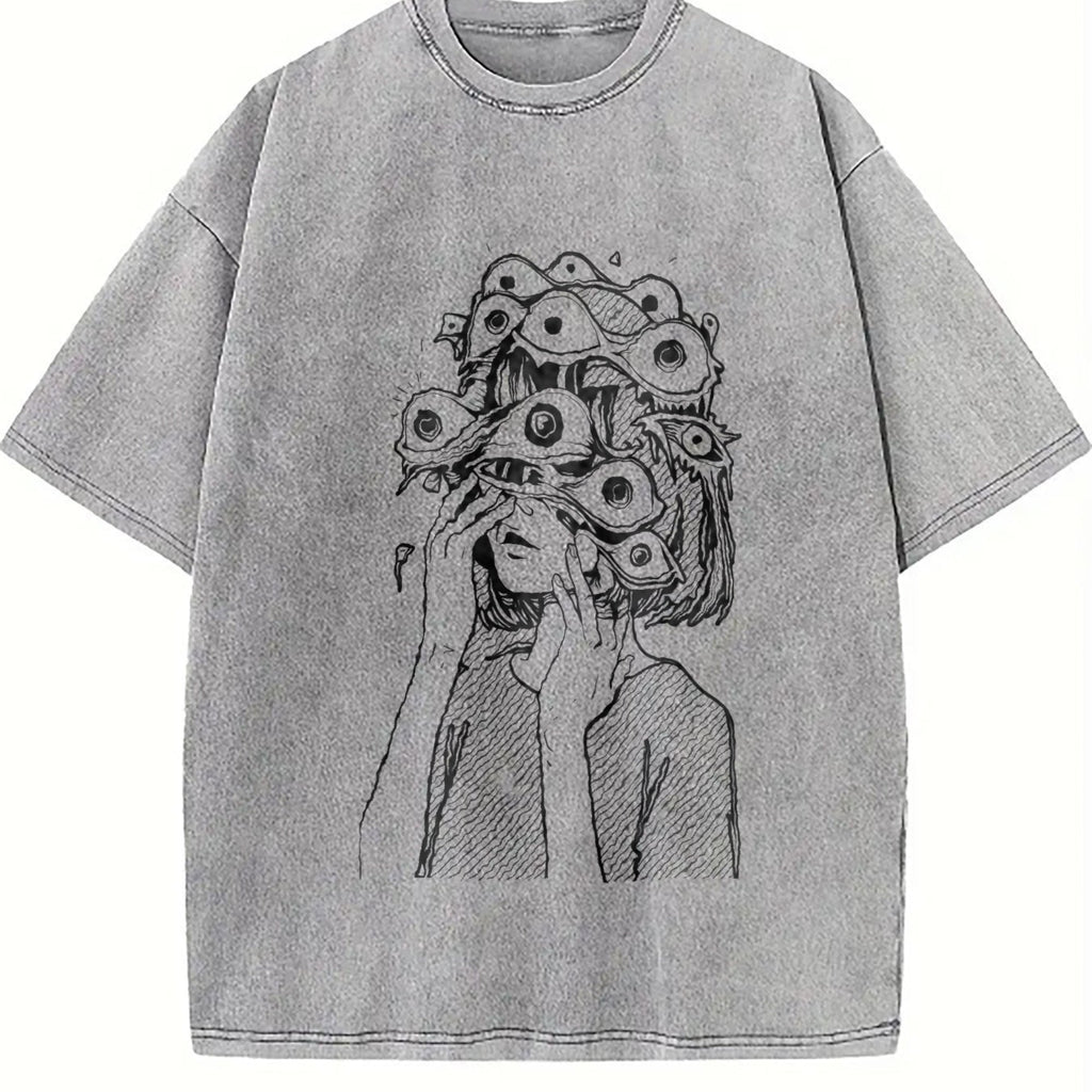 Short-sleeved American Vintage Washed T-Shirt product image 4