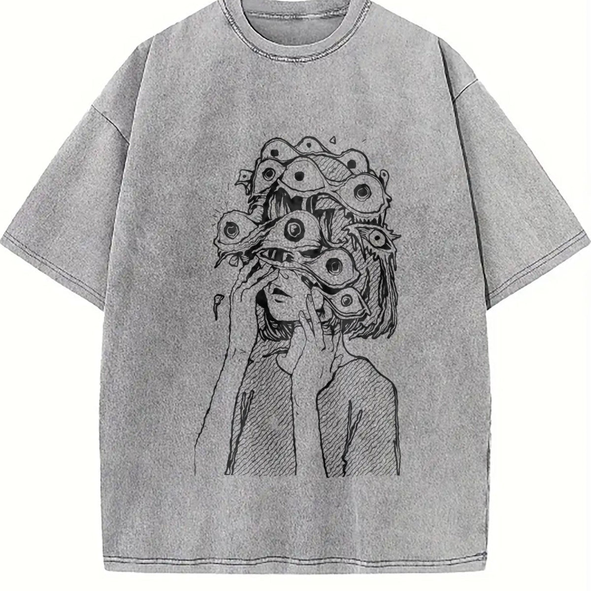 Short-sleeved American Vintage Washed T-Shirt product image 4
