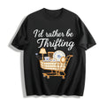 I'd Rather Be Thrifting Cotton T-Shirt product image 1