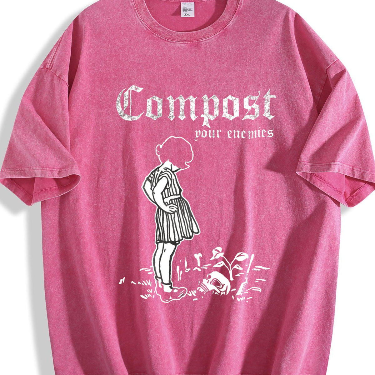 Compost Your Enemies Dropped Shoulder Hip-hop Vintage product image 4