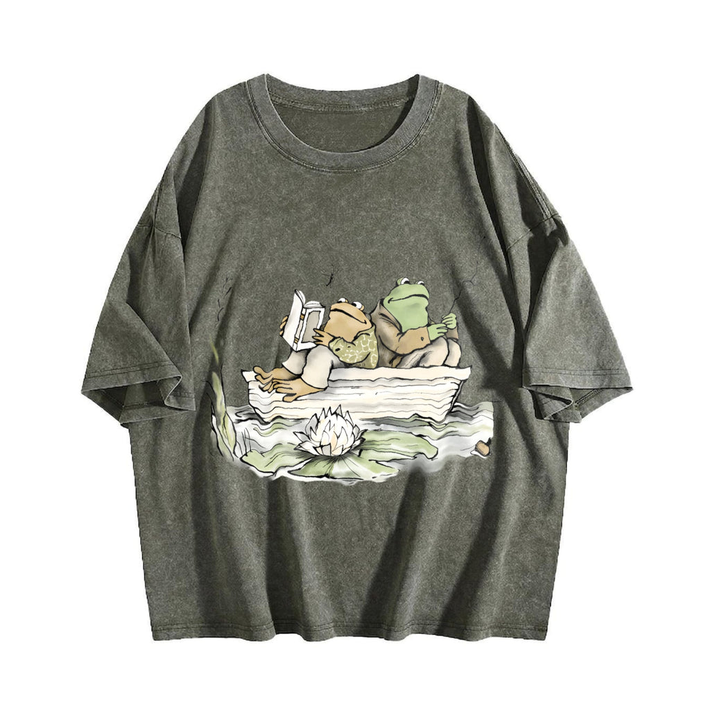 Frog 90s Vintage Washed T-Shirt product image 4