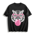 Tiger & Bubble Gum Cotton T-Shirt product image 1