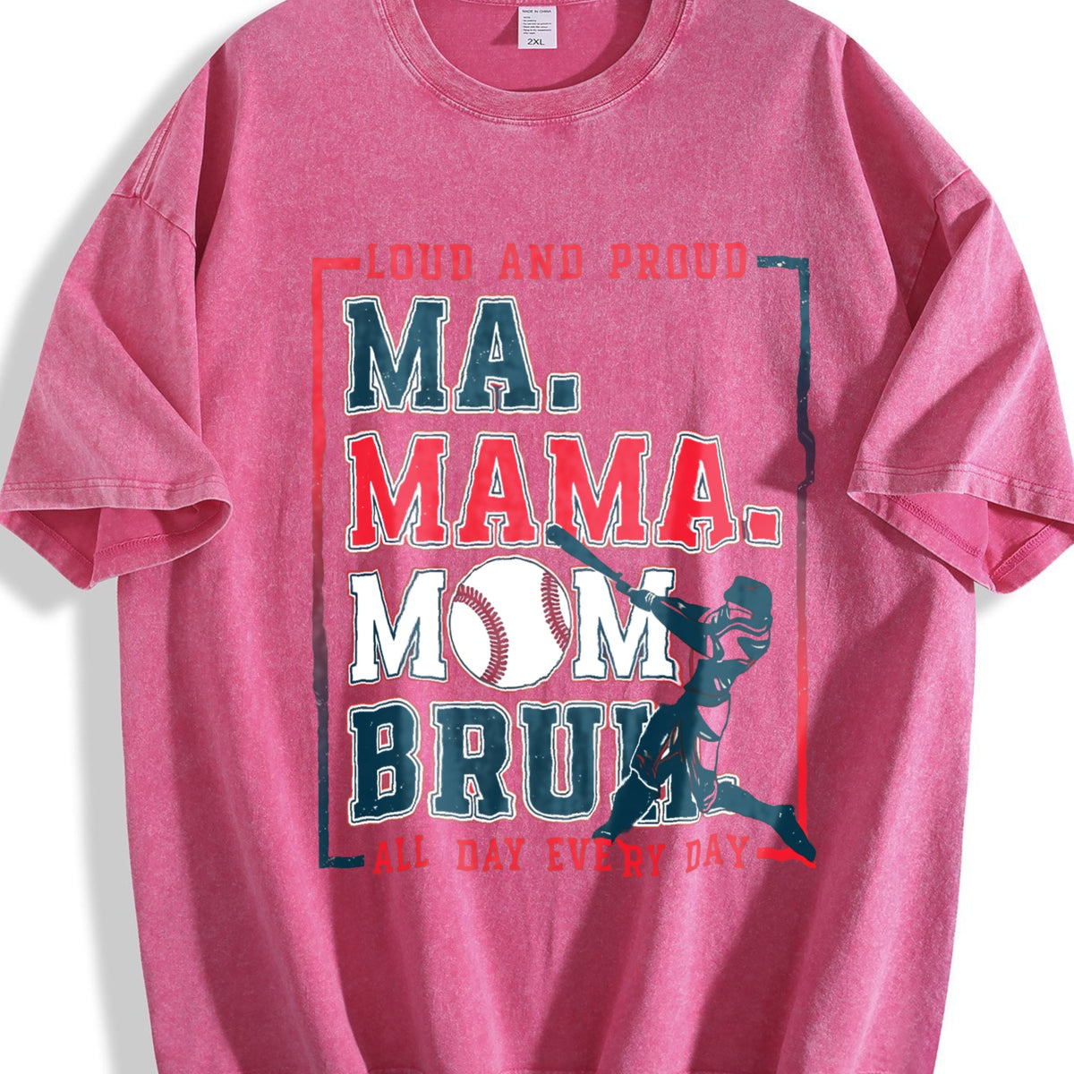 90s Mama Mommom Bru And Bat Vintage Washed T-Shirt product image 5