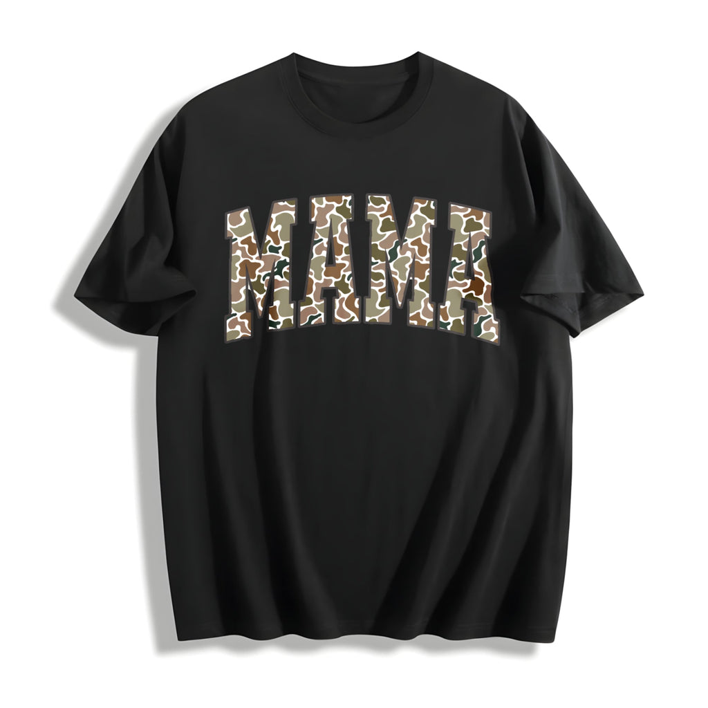 Camouflage Mama Cotton T-Shirt product image 1