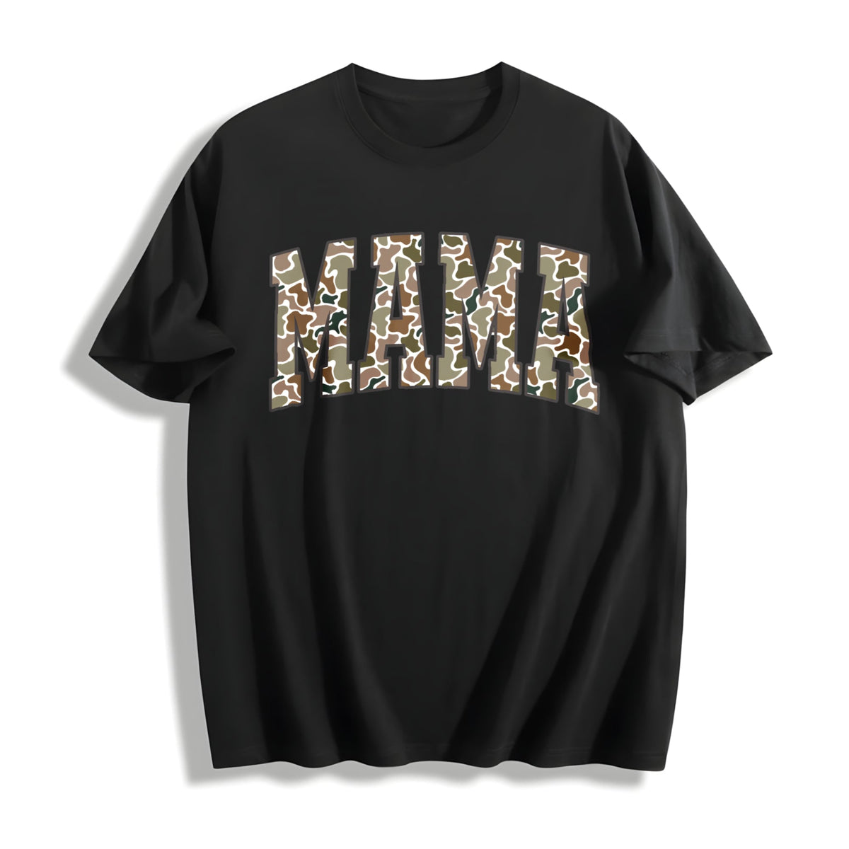Camouflage Mama Cotton T-Shirt product image 1