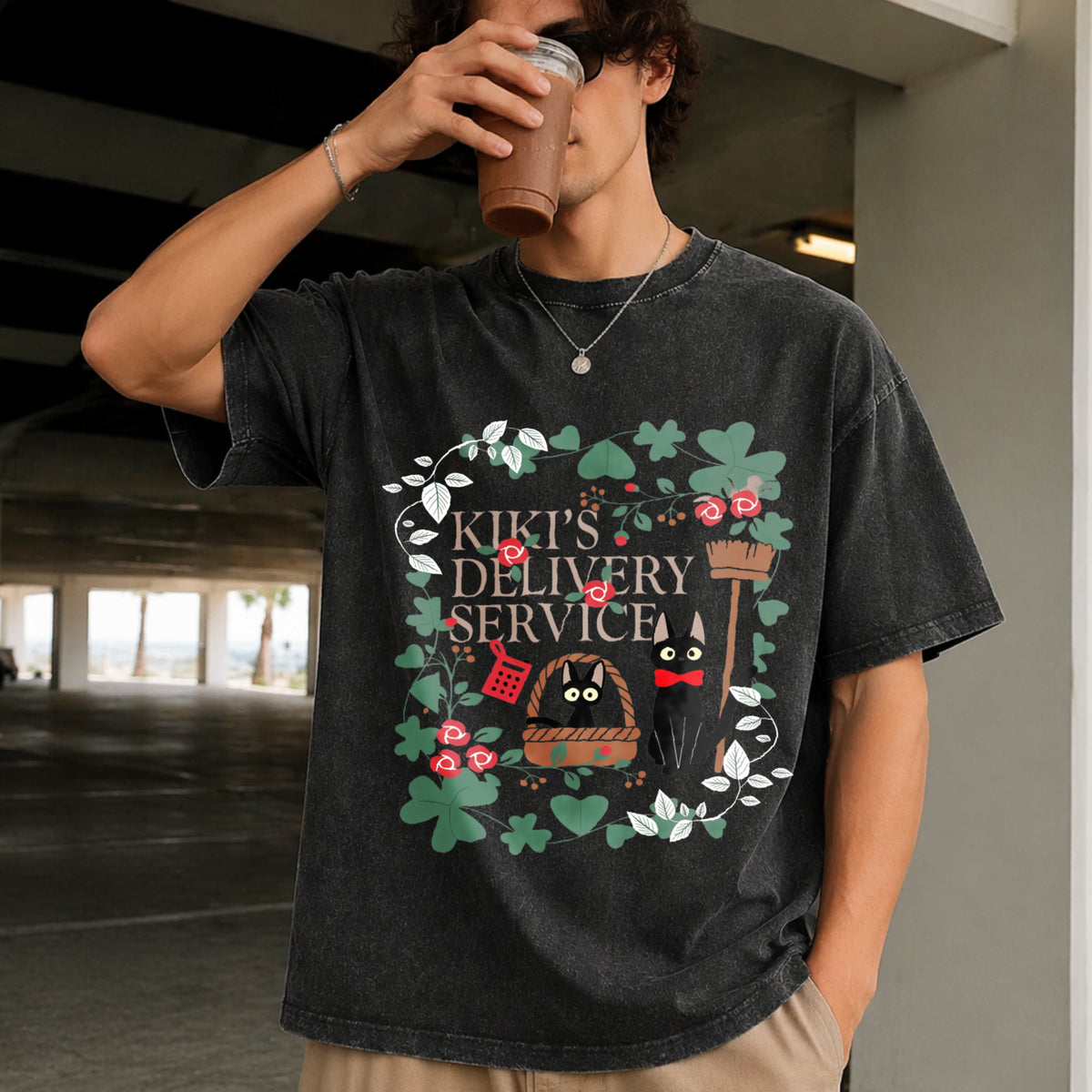 Studio Ghibli Vintage Washed T-Shirt product image 2