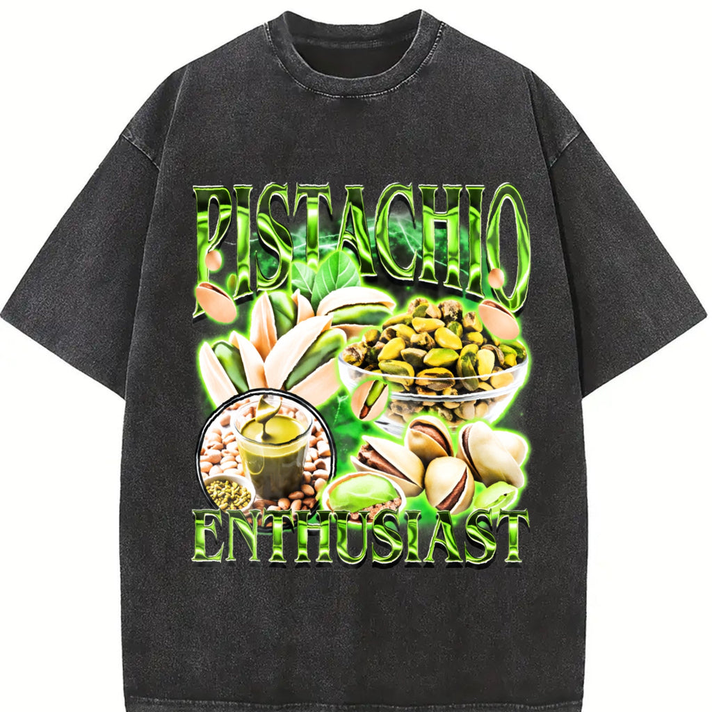 Pistachio Enthusiast 90s Vintage Washed T-Shirt product image 2