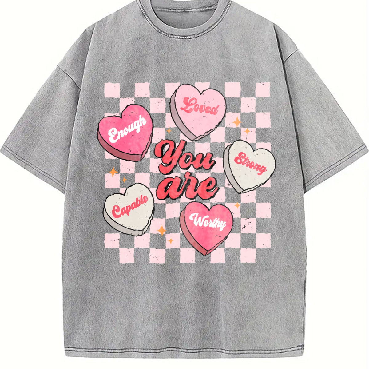 Valentine's Day Vintage Washed T-Shirt product image 5