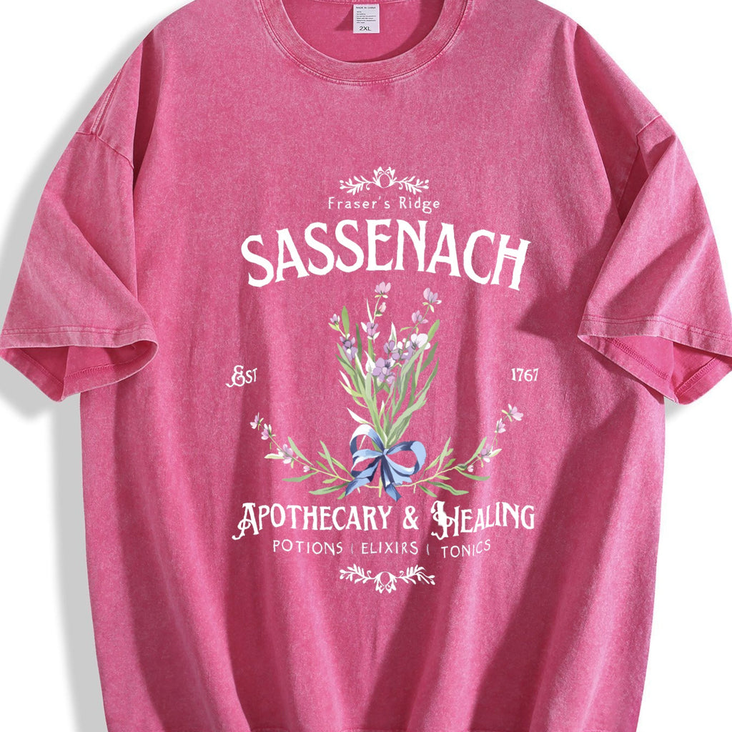 Summer Sassenach Floral One-piece Vintage Washed T-Shirt product image 7