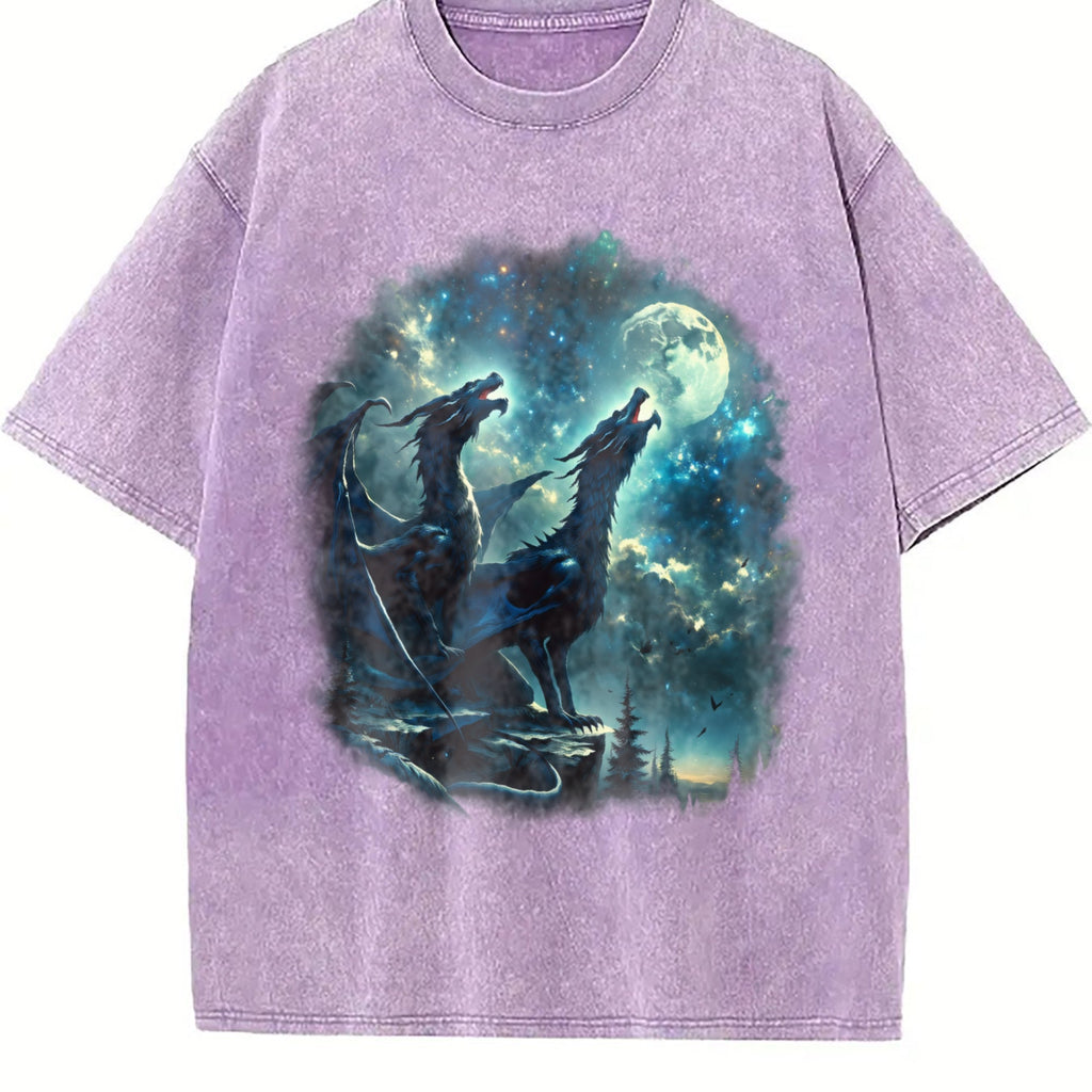 Two Dragon Vintage Washed T-Shirt product image 6
