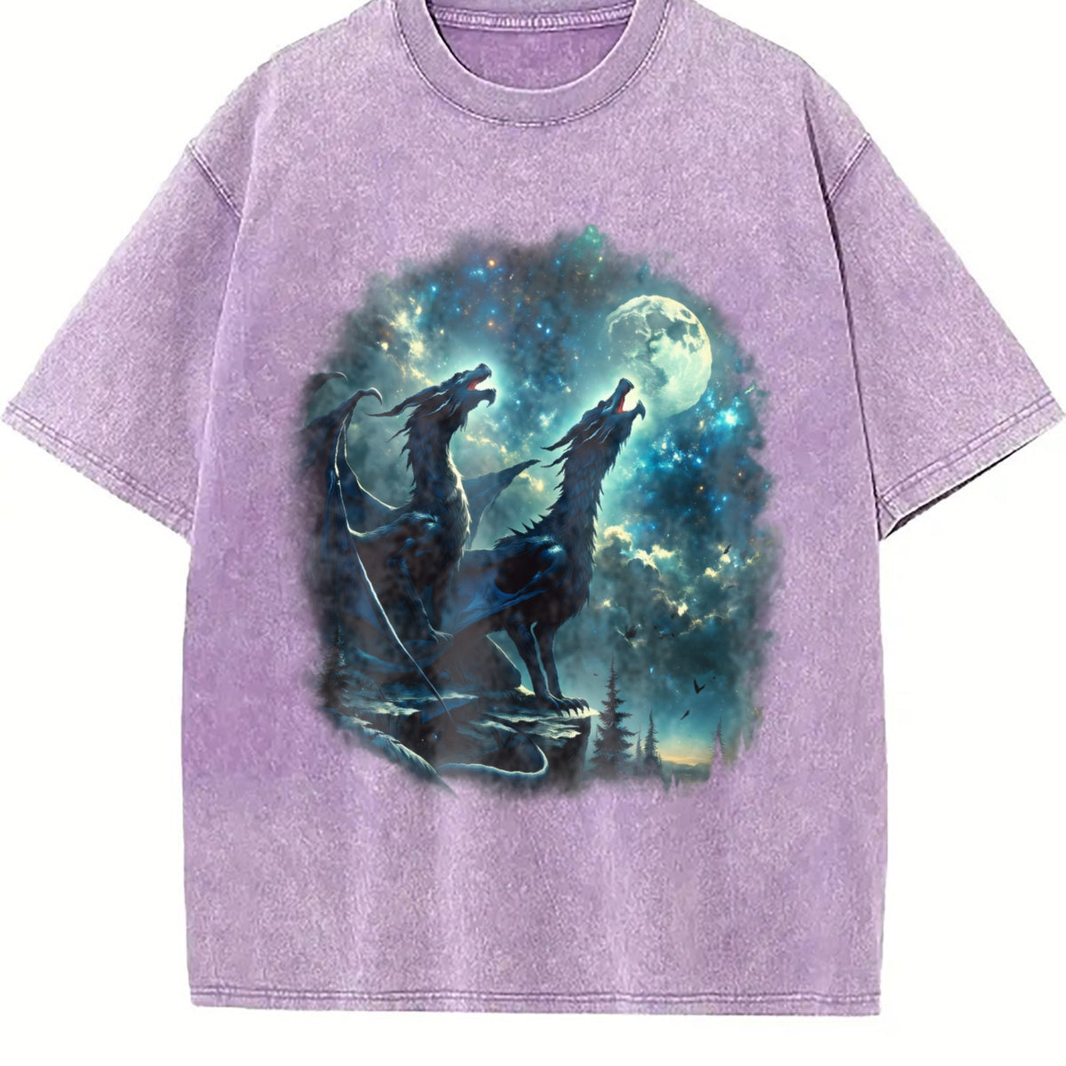 Two Dragon Vintage Washed T-Shirt product image 6