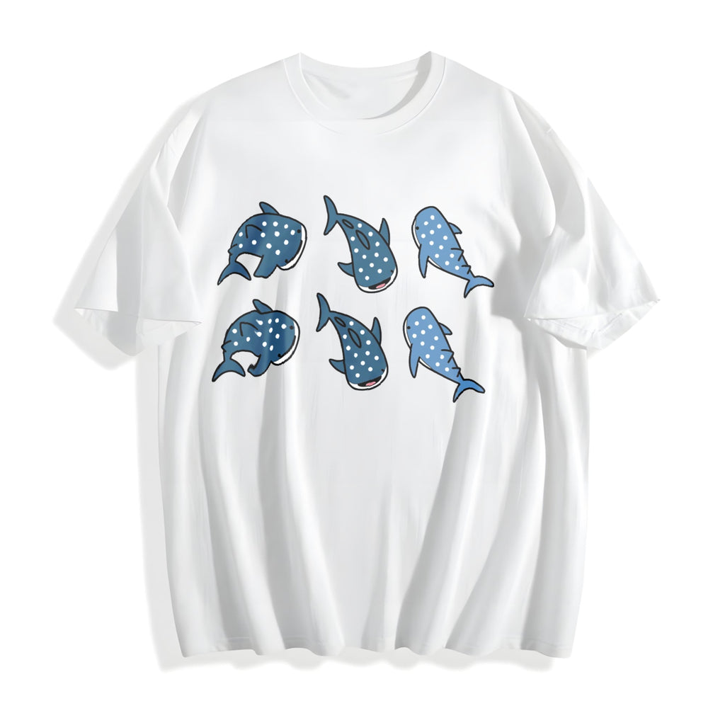 Whale Shark Cotton T-Shirt product image 2
