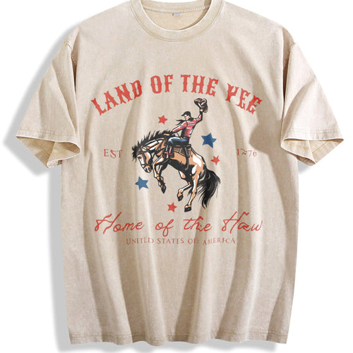 4th Of July USA Fourth Of Yee Haw Cowboy Western Vintage product image 1