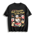 Merry Christmas Ya Filthy Wizard Holiday Cotton T-Shirt product image 1
