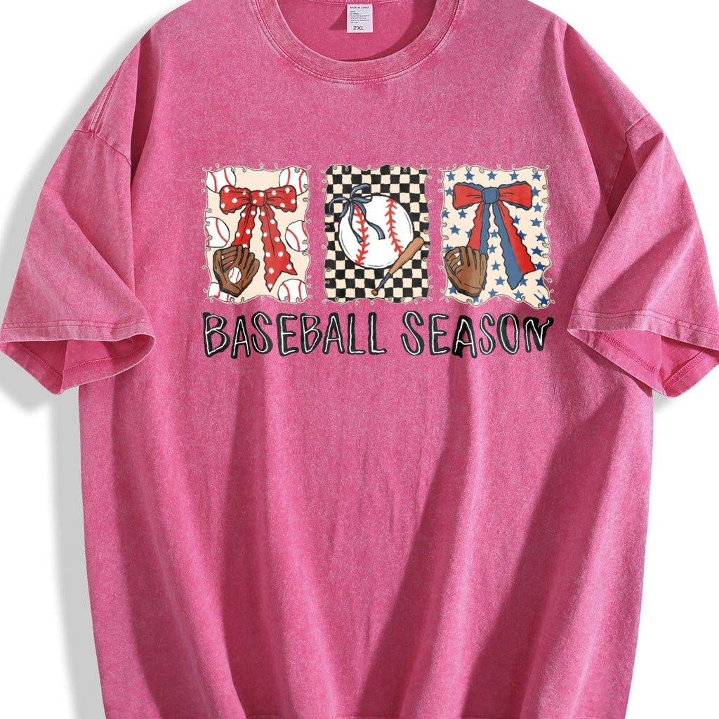 Preppy Baseball Coquette Brushstroke Game Day Vintage product image 5