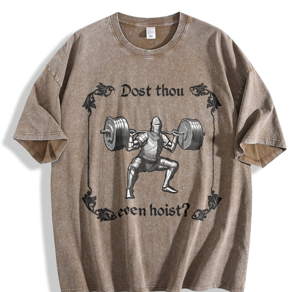 Funny Gym Vintage Washed T-Shirt product image 3