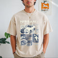 JDM Sports Car Denim Skyline Vintage Washed T-Shirt product image 1
