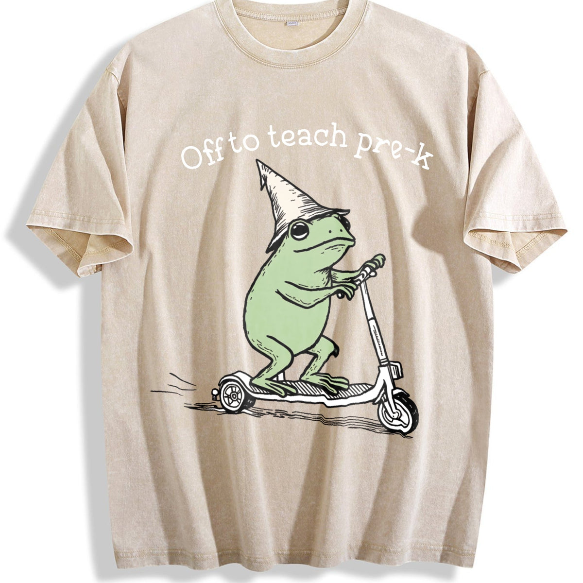Pre K Grade Teacher Vintage Washed T-Shirt product image 1