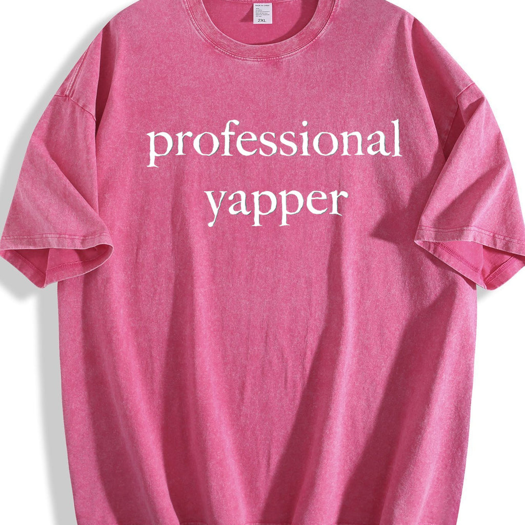 Professional Yapper Vintage Washed T-Shirt product image 5