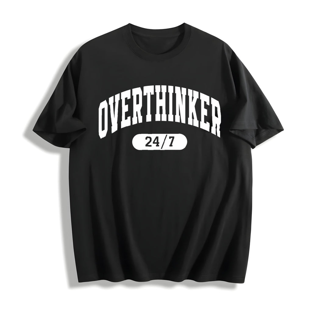Overthinker Cotton T-Shirt product image 1