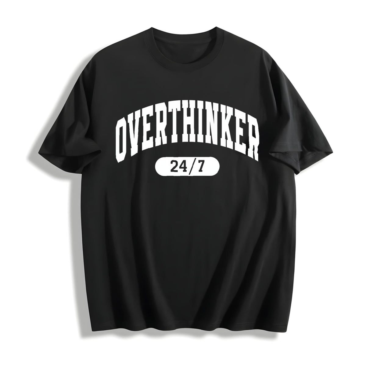 Overthinker Cotton T-Shirt product image 1