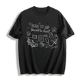 Born To Yap Forced To Chart Cotton T-Shirt product image 1