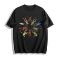 Dancing Frog Feast Cotton T-Shirt product image 1