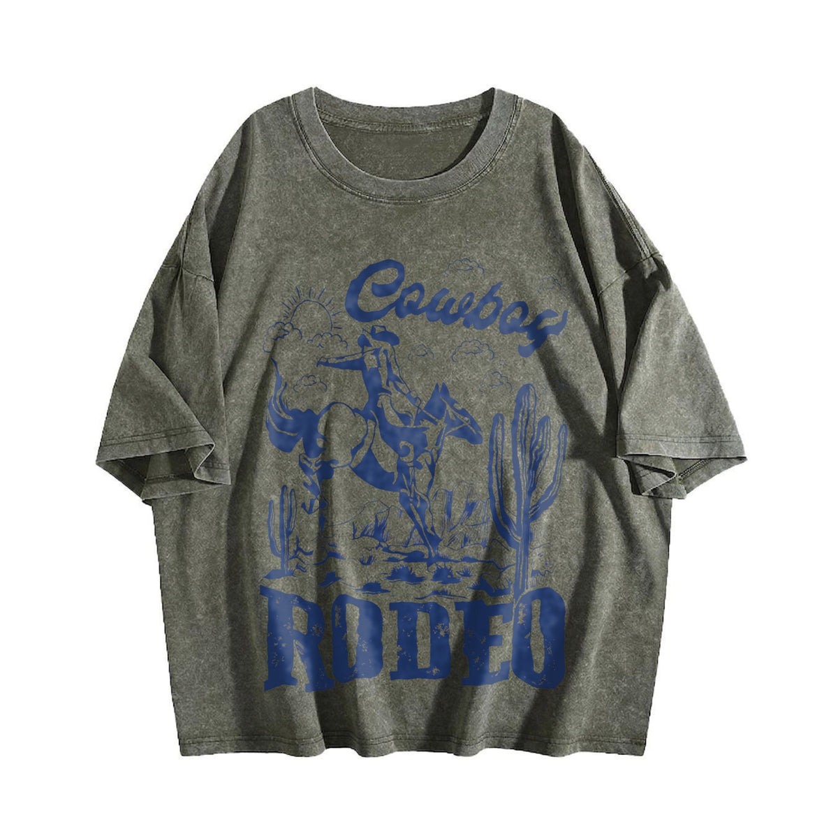 Rodeo 90s Cowboy Vintage Washed T-Shirt product image 4