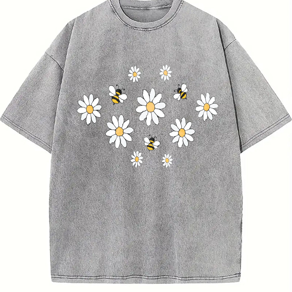 Daisy 90s Vintage Washed T-Shirt product image 5