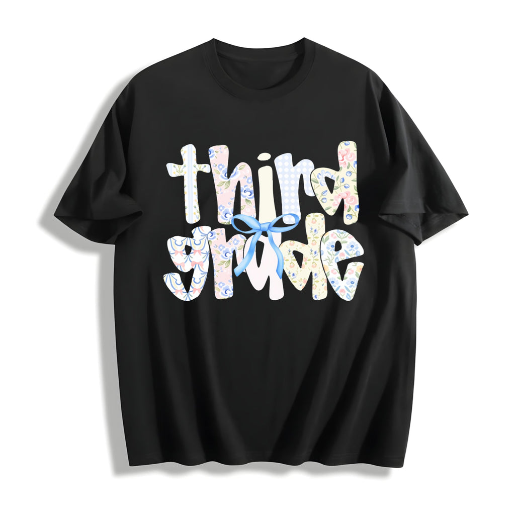 Third Grade Teacher Cotton T-Shirt product image 1