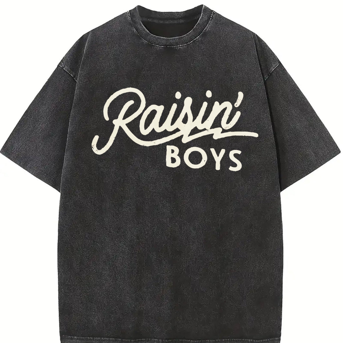 Raising Boys Boy Mom Mama Vintage Washed T-Shirt product image 2
