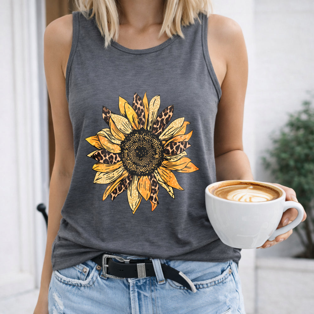 Golden Sunflower Women's Tank Top